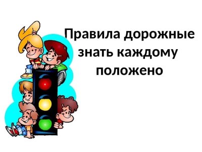 Профилактический урок "Правила дорожные -знать каждому положено!"